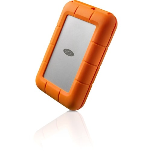 Disque dur mobile LACIE RUGGED 2 To USB 3.1 TYPE C 3600 tr/min 1 Mo 2,5E (STFR2000800)