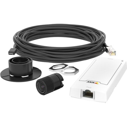 AXIS P1245 2 Megapixel Indoor Full HD Network Camera - Color - Black, White - H.