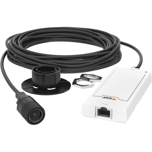 AXIS P1245 2 Megapixel Indoor Full HD Network Camera - Color - Black, White - H.