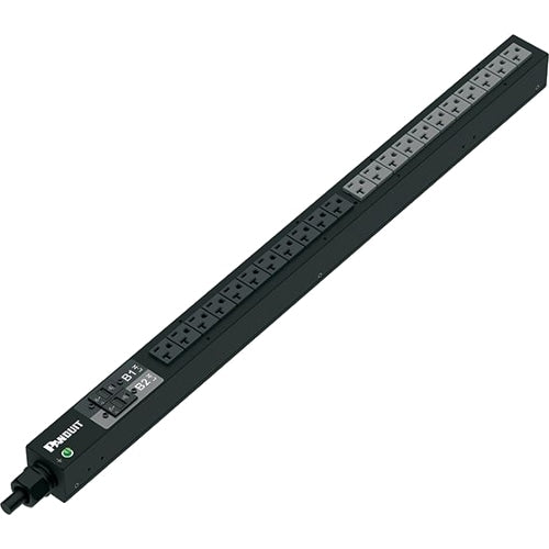 Panduit P22B09M Vertical Basic Power Distribution Unit - Basic - NEMA L5-30P - 22 x NEMA 5