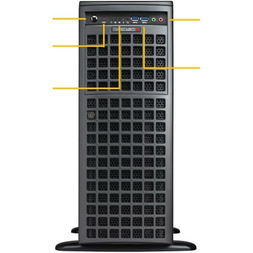 Supermicro SuperServer 7049GP-TRT Server Barebone System - 4U Tower -
