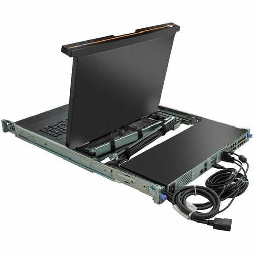 Vertiv AVOCENT LCD, KVM 8 broches, 8 câbles, USB KB-US INTL - 8 ordinateurs -