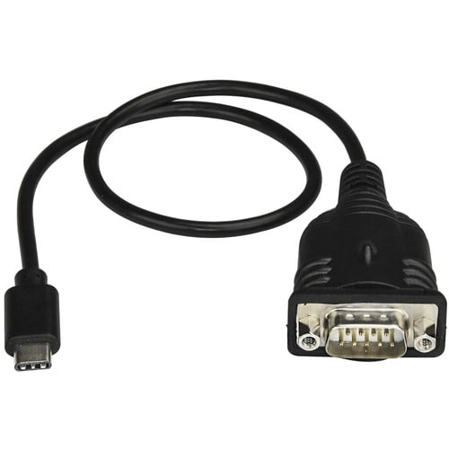 Cable adaptador USB-C a serie StarTech.com de 40 cm (16") - USB tipo C a serie RS