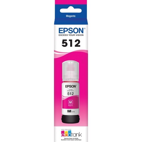Epson T512, bouteille d'encre magenta - Jet d'encre - Magenta - 5200 pages