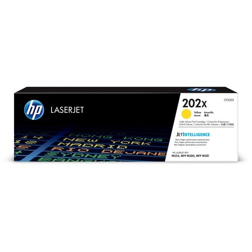CARTOUCHE DE TONER LASERJET JAUNE 202X