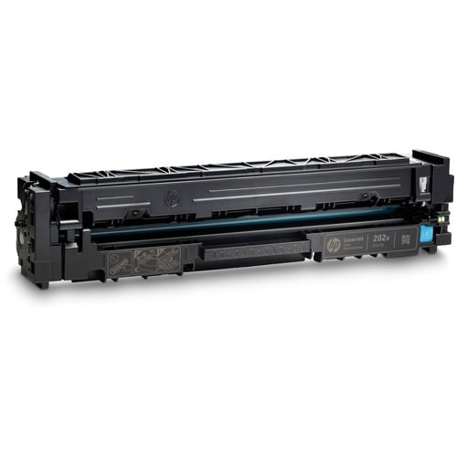 Cartucho de tóner láser de rendimiento estándar original HP 202A (CF501A)