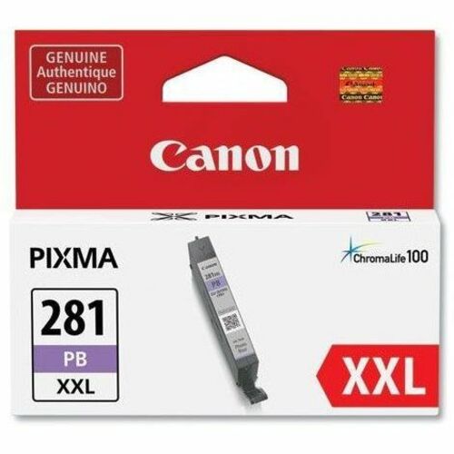 Cartucho de tinta original Canon CLI-281 XXL - Azul fotográfico