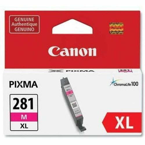 Réservoir d'encre magenta CLI-281XL, aucun retour
