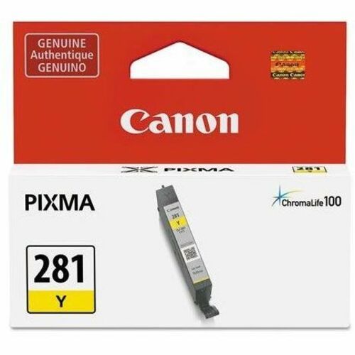 Canon CLI-281 Original Inkjet Ink Cartridge - Yellow Pack -