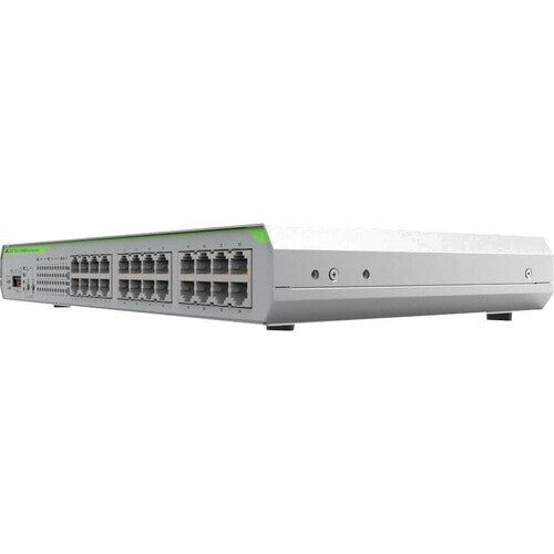 24X 10/100/1000T LOGICIEL NON GÉRÉ AVEC BLOC D'ALIMENTATION INTERNE CORDON D'ALIMENTATION US