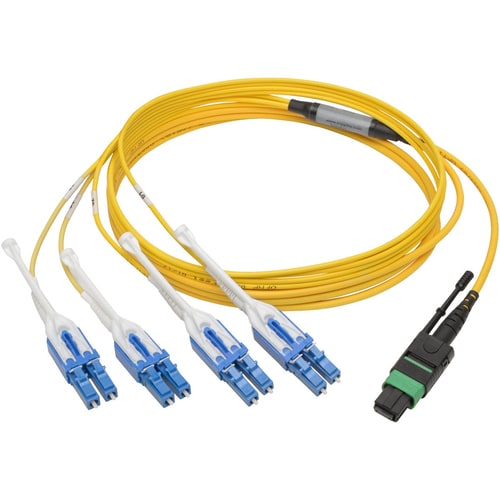 Tripp Lite by Eaton N390-02M-8LC-AP MTP/MPO to 8xLC Singlemode Breakout Patch Ca