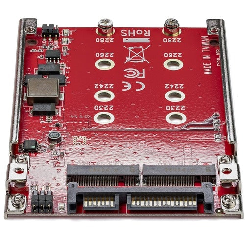 ADAPTADOR RAID SATA DE DOBLE RANURA M.2 A 2,5 PULGADAS