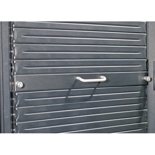 Panneau d'obturation modulaire sans outil APC 1U 19" noir - Noir - Rack 10U