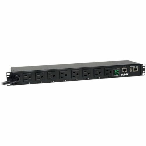Unité de distribution d'alimentation Tripp Lite by Eaton PDUMH15NET2LX 8 prises - Commutée - NEMA 5-15P