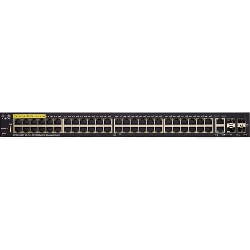 SF350-48MP CONMUTADOR ADMINISTRADO DE 48 PUERTOS 10/100 POE