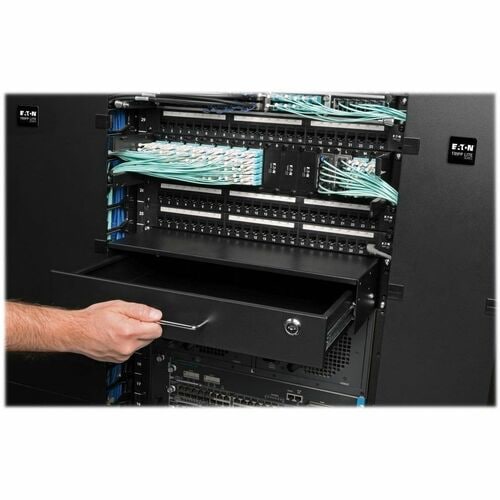 Tripp Lite by Eaton SmartRack 2U Locking Rack-Mount Storage Drawer
