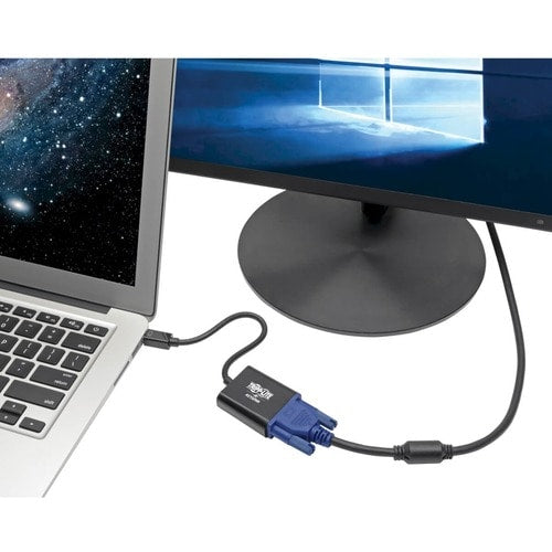 Tripp Lite by Eaton Keyspan P137-06N-VGAB Mini DisplayPort/VGA Video Cable - 6\" (152.40 m