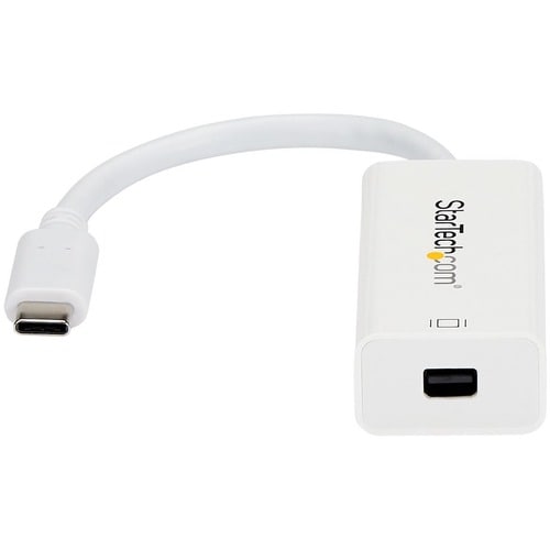 StarTech.com - Adaptateur USB-C vers Mini DisplayPort - 4K 60 Hz - Blanc - USB Type-C vers Mini DP