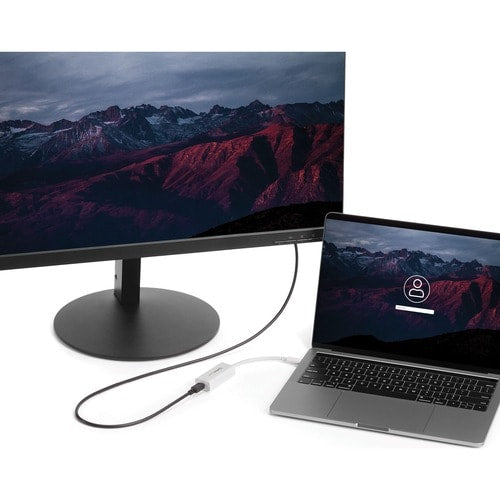 StarTech.com - Adaptateur USB-C vers Mini DisplayPort - 4K 60 Hz - Blanc - USB Type-C vers Mini DP