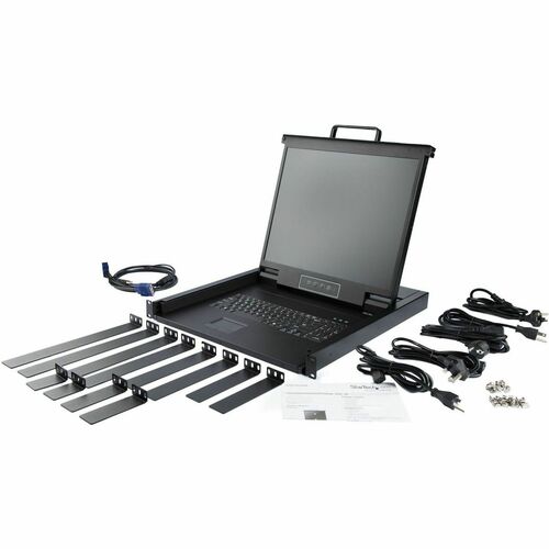 CONSOLA KVM DE UN SOLO PUERTO 19 EN 1U PARA RACK SVR VGA KVM