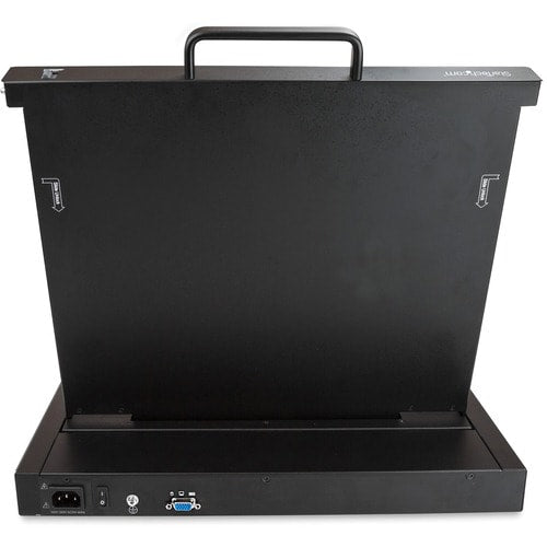 CONSOLA KVM DE 17 PULGADAS Y 1 PUERTO PARA MONTAJE EN RACK, CON SOPORTE PARA LCD, CABLE INCLUIDO