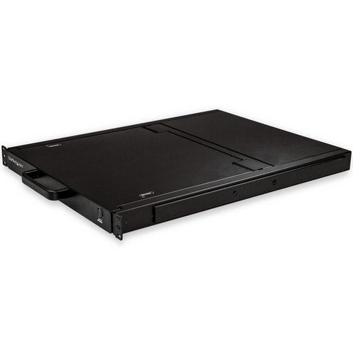 CONSOLA KVM DE 8 PUERTOS PARA MONTAJE EN RACK, SOPORTE PARA LCD DE 17 PULGADAS, PIEZAS Y CABLES INCLUIDOS
