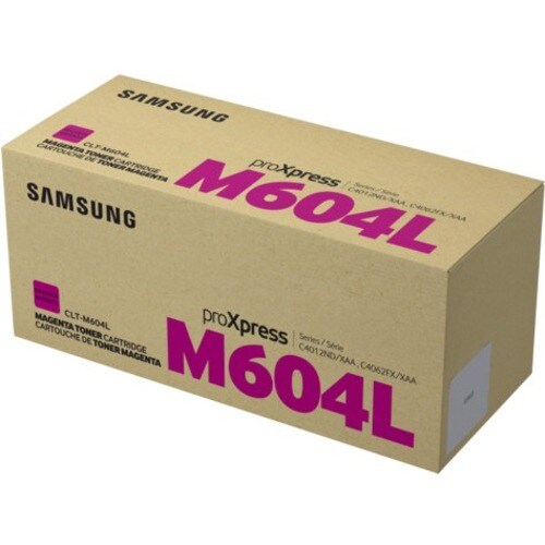 Samsung CLT-M604L Laser Toner Cartridge - Magenta Pack - 100