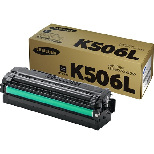 Cartucho de tóner negro de alto rendimiento Samsung CLT-K506L