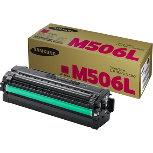 Cartucho magenta de alto rendimiento Samsung CLT-M506L