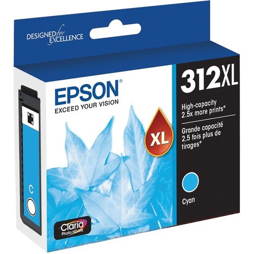 Cartouche d'encre jet d'encre d'origine Epson Claria Photo HD T312XL -