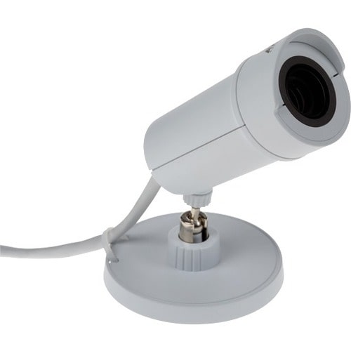 AXIS P1280-E 300 Kilopixel Indoor/Outdoor Network Camera - Color - White - H.26