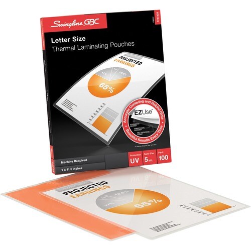 GBC LAMINATING POUCH EZ LT 5/100