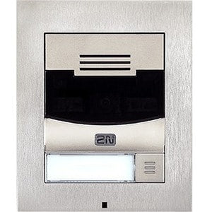 Poste d'interphonie 2N IP Solo - Câble - Montage en surface pour la maison - Nickel