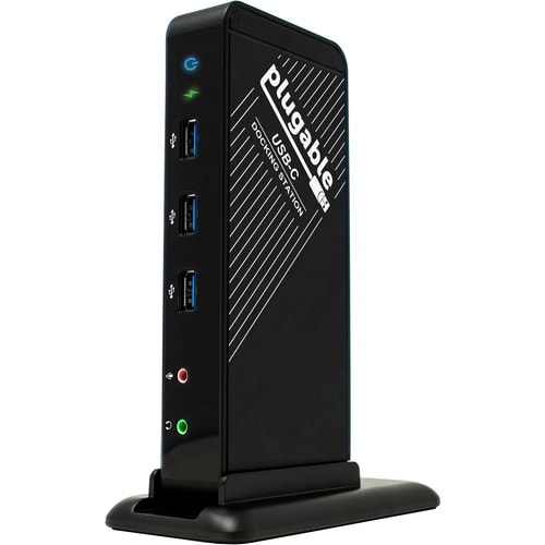 Plugable USB C Docking Station with Charging, Comp