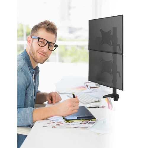 Amer Mounts Hydra HYDRA2V Desk Mount for Monitor,