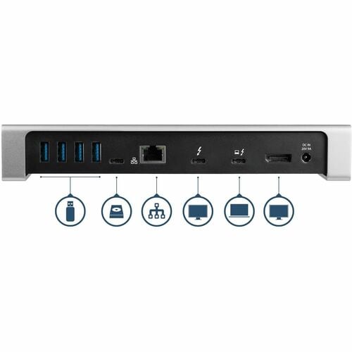 Station d'accueil StarTech.com Thunderbolt 3