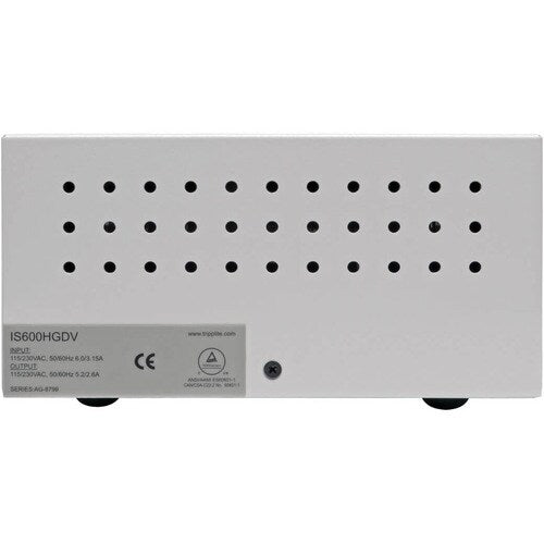 Tripp Lite by Eaton Isolator IS600HGDV Isolation Transformer