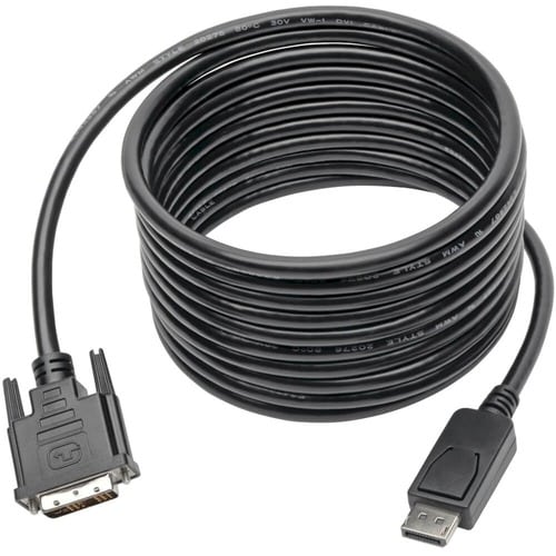 Cable de video DisplayPort/DVI-D P581-015 de Tripp Lite by Eaton - 4,57 m (15 pies) DisplayPort/DV