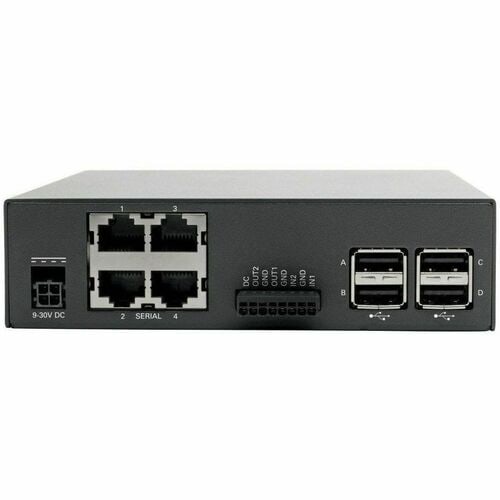 Serveur de console 4 ports 4 Go avec double carte réseau Go Flash 4 ports USB