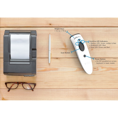 Lecteur de codes-barres laser 1D Socket Mobile S730 - Connectivité sans fil - 1D - Laser