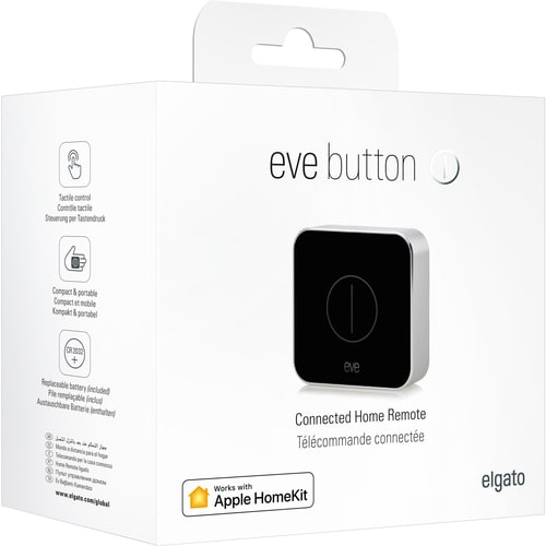 Eve Button Connected Home Remote - Button Switch - Light Control