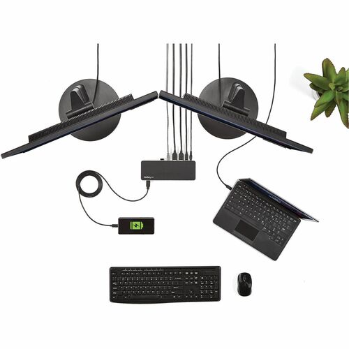 StarTech.com Dual Monitor USB C Docking Station w/