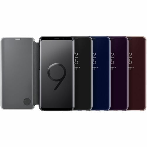 Funda de transporte Samsung Clear View para Samsung Galaxy S9