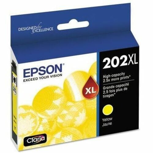 Cartouche d'encre jet d'encre haute capacité Epson Claria 202XL d'origine