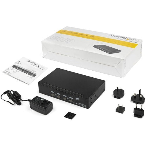 COMMUTATEUR KVM 4 PORTS DISPLAYPORT 4K 60 Hz