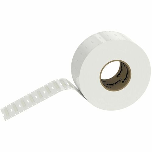 Panduit Heatshrink, PO, White, Mil Grade, 2500 Lbls, TT, 0.25"x2" - MOQ (minimu
