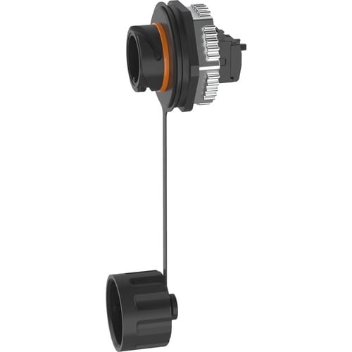 IndustrialNet Industrial Cat 6A RJ45 UTP Bulkhead Connector - MOQ (minimum order quantity