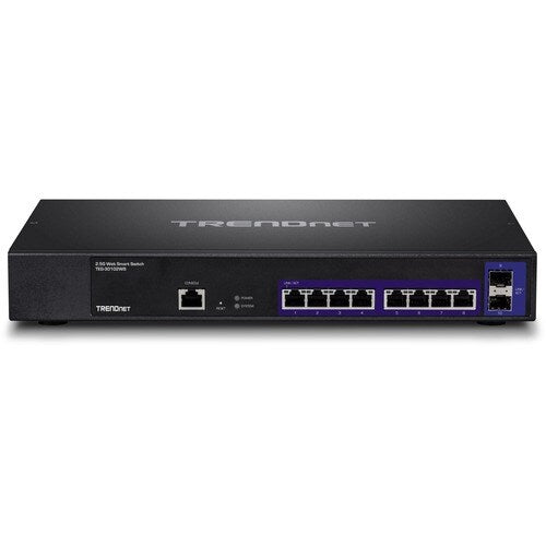 10-PORT MULTI-GIG WEB SWITCH 8 X 2.5G-T PORTS 2 X 10 SFP+ SLOTS