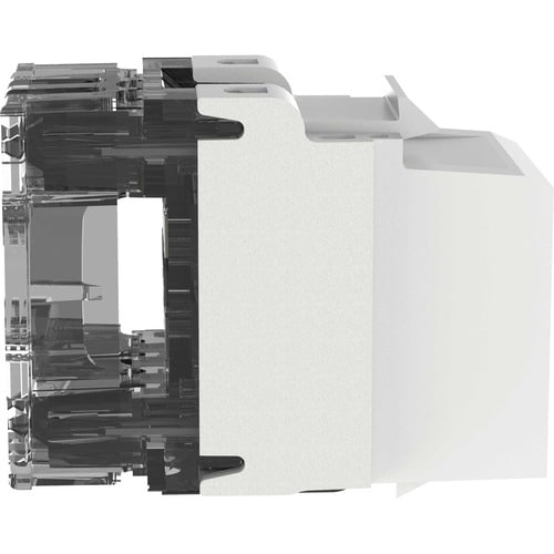 Module de prise jack Panduit UTP RJ45 Cat 6A Keystone Punchdown, WH - MOQ (commande minimum)