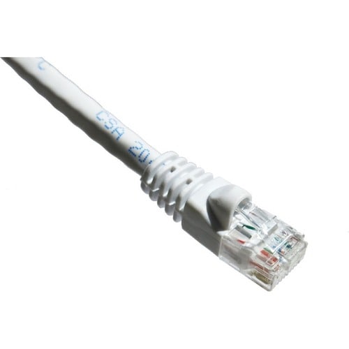 Axiom Memory Axiom 100FT CAT6 550mhz S/FTP Shielded Patch Cable Molded Boot (White)